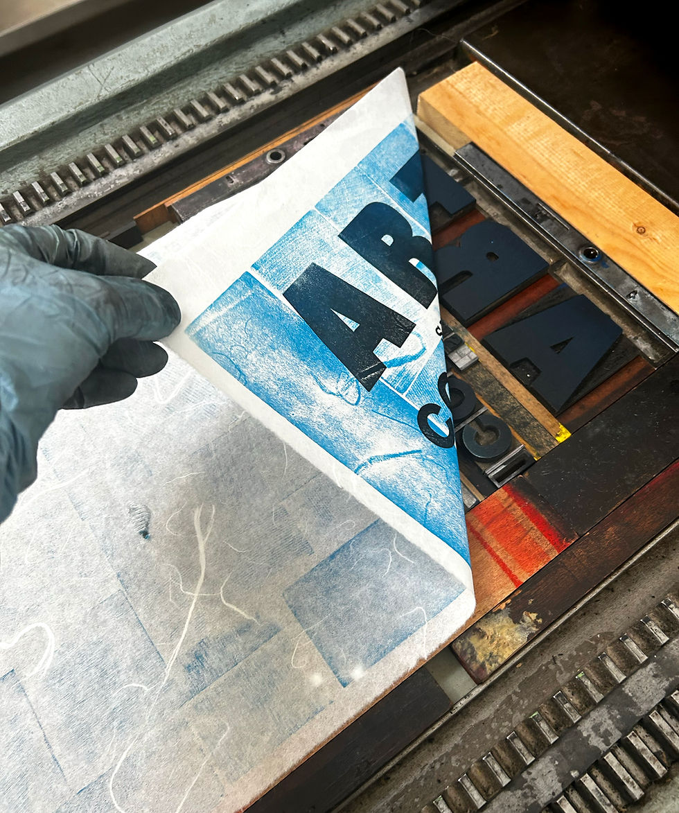 Thumbnail: Letterpress Edition: Comfort the Disturbed