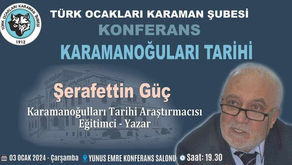 Şerafettin Güç Bey'in Konferansı