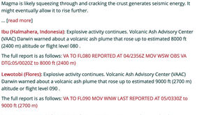 Aktif ve yarı aktif volkanlar ile Dünya yeni bir çağa geçiş için hazır