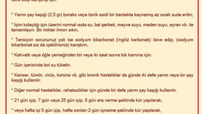 Bor da alternatif şifada kullanılıyor