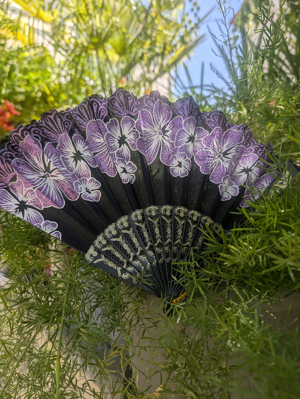 Miniature : Éventail à Fleurs