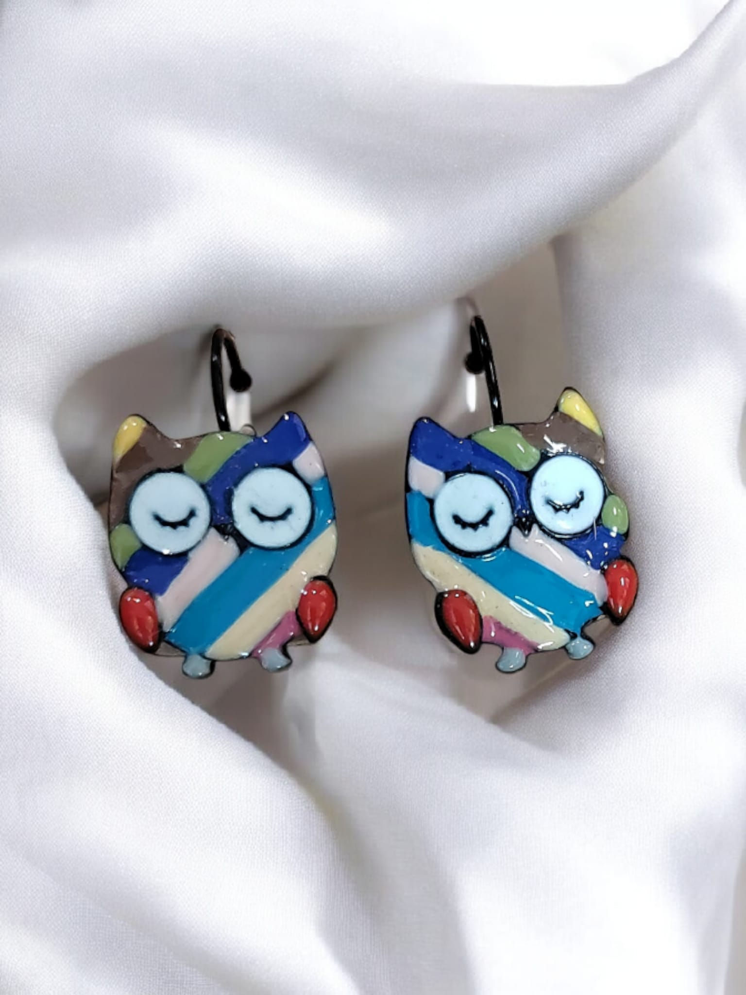 Boucles d'Oreilles Hiboux