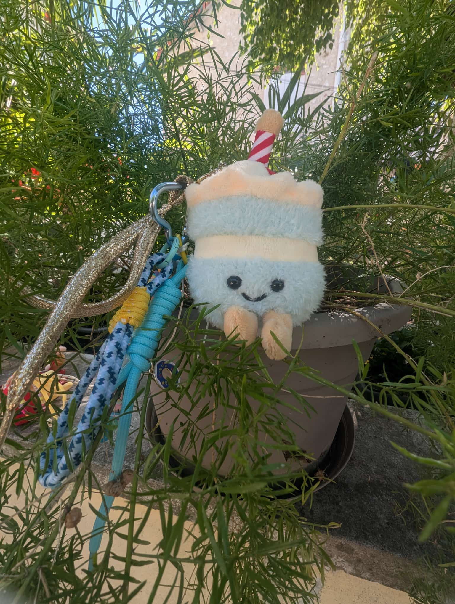 Porte Clé Tarte aux Fraises KawaÏ