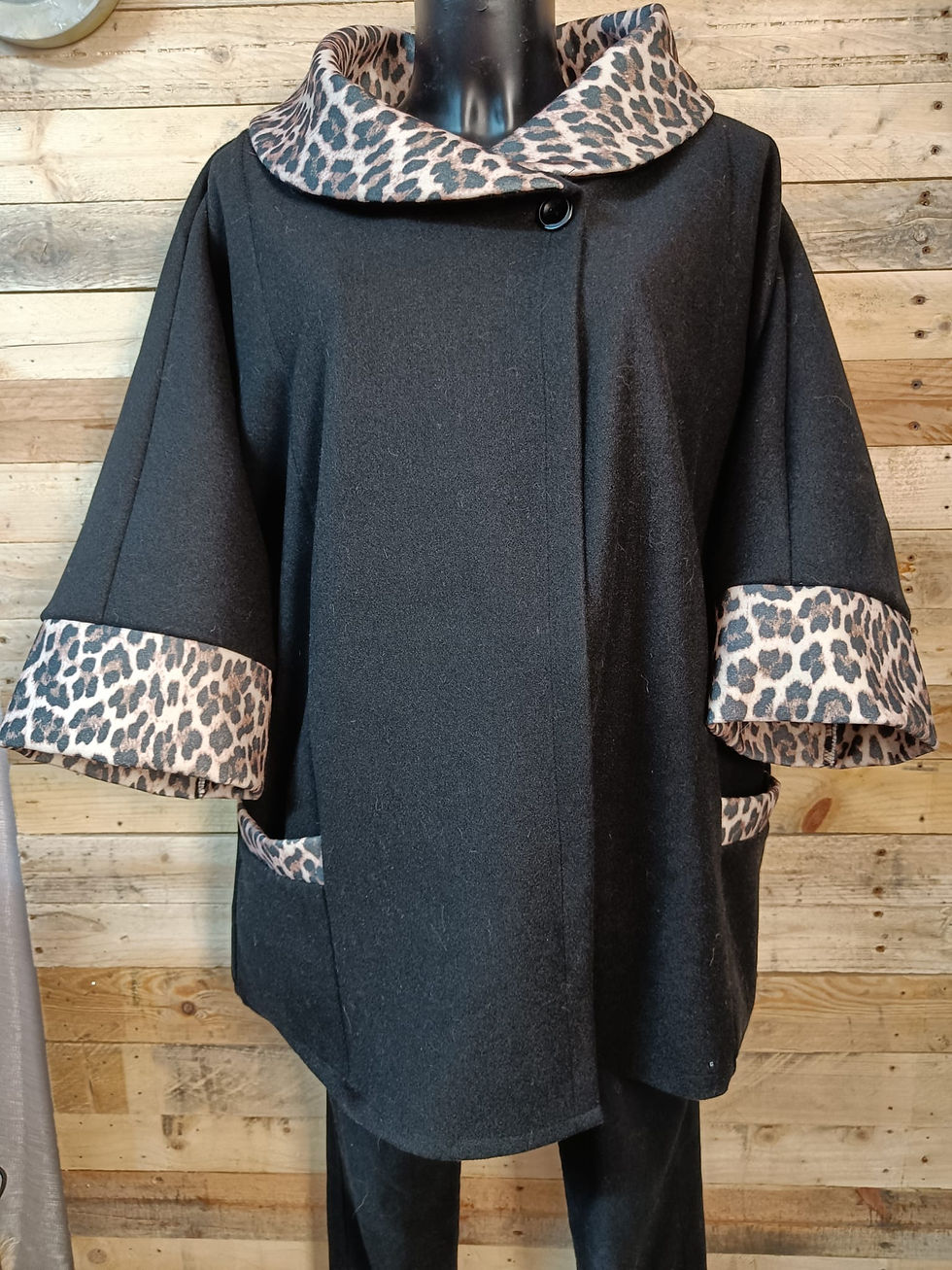 Miniature : Manteau Façon Cape
