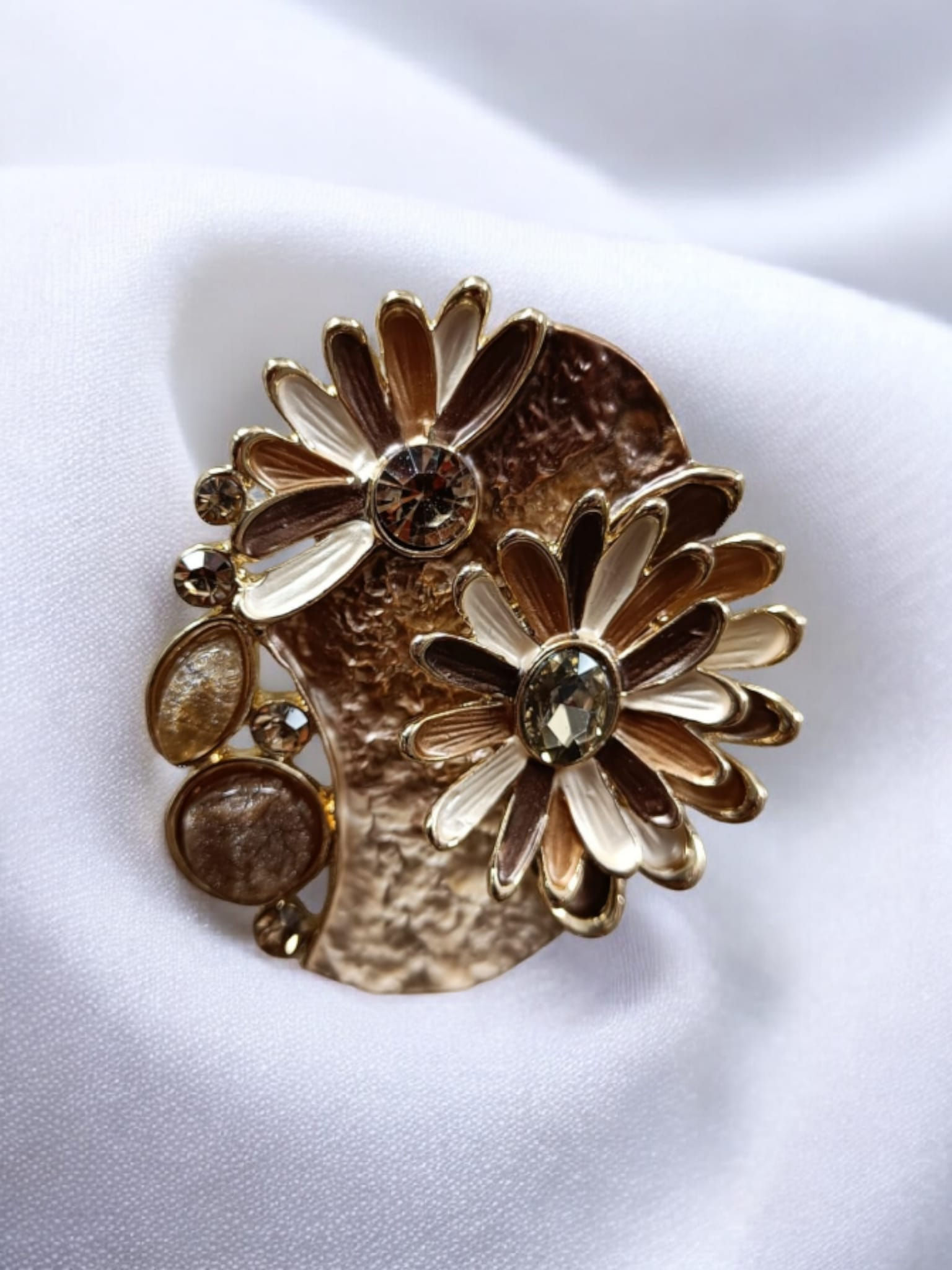 Broche Aimantée Fleurs