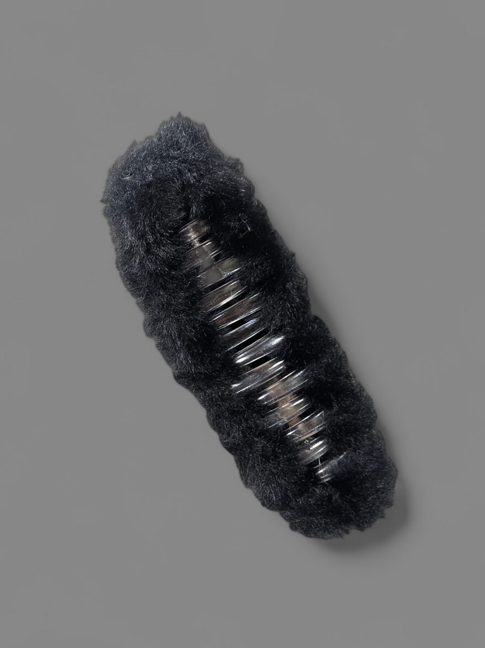 Miniature : Très jolies barrettes à cheveux moumoutes noir  Existe en 10 couleurs   Forme longue et allongée
