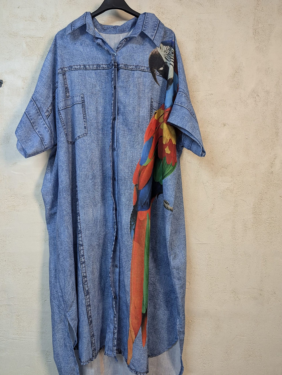 Miniature : Robe Kimono Perroquet