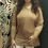 Miniature : Tee-shirt rouleau sous pull en dentelle marron