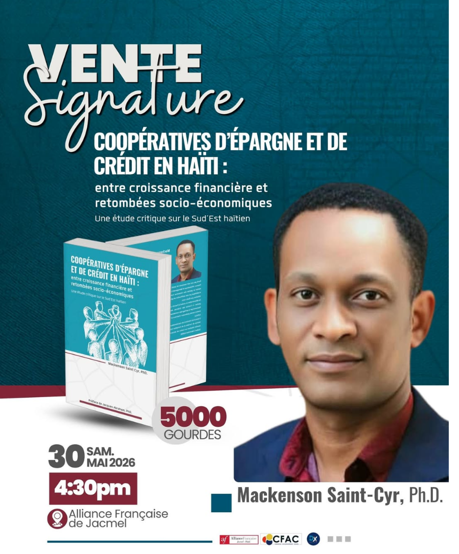 Vente-signature Dr Mackenson St Cyr