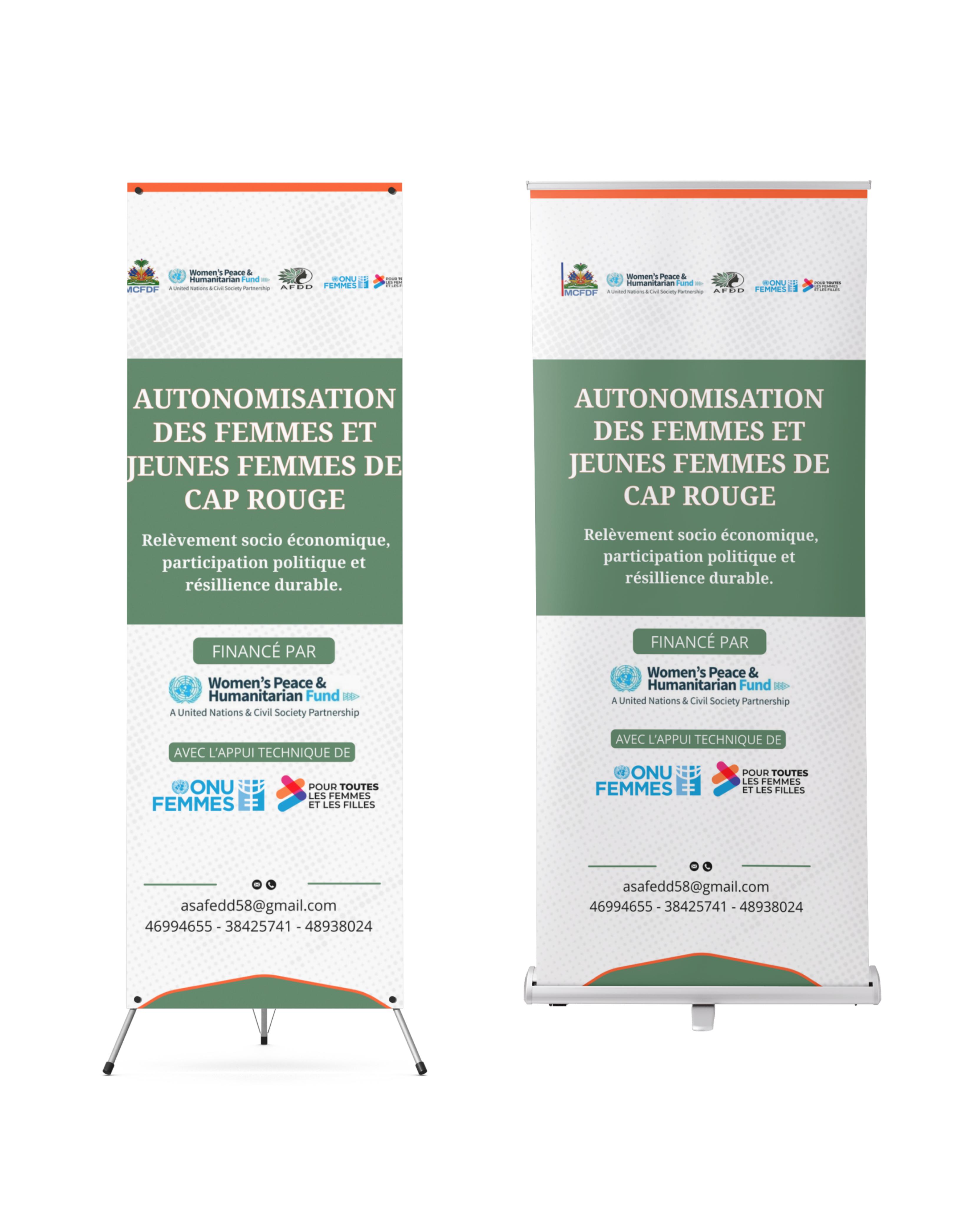 Conception de banner roll-up