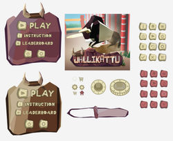 Jallikattu Game Buttons