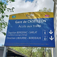 Gare sncf Castillon-la-Bataille