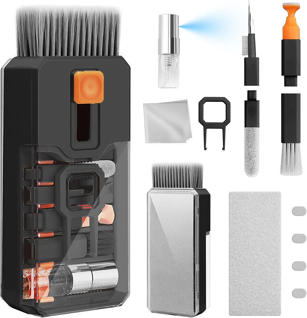 Thumbnail: Keyboard Cleaning Kit Laptop Cleaner, 10-in-1 Computer Screen Cleaning Brush To