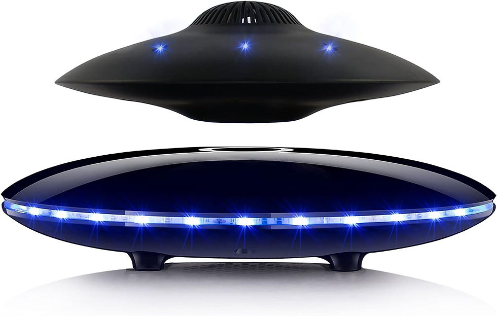 Thumbnail: Magnetic Levitating Bluetooth Speaker, Levitating UFO Speakers with LED Lights,