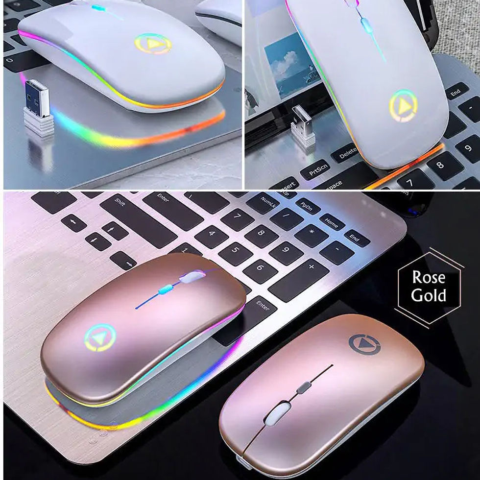 Thumbnail: Copy of 2.4GHz RGB Wireless USB Rechargeable Mouse