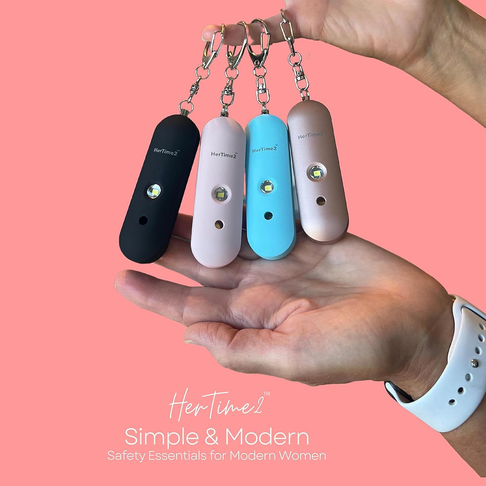 Thumbnail: Personal Safety Alarm – Travel Safe Waterproof – Gift for Women College Gir