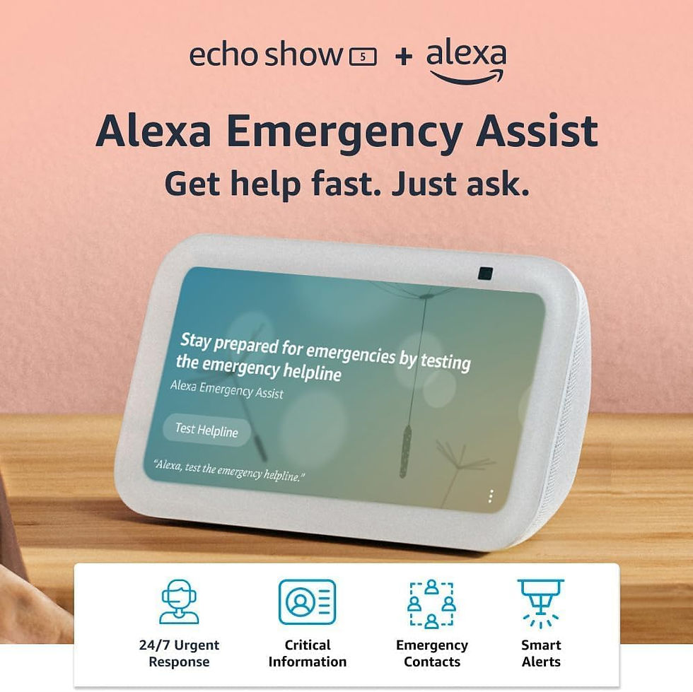 Thumbnail: Amazon Echo Show 5 (newest model), Smart display with Alexa+ Early Access, 2x t