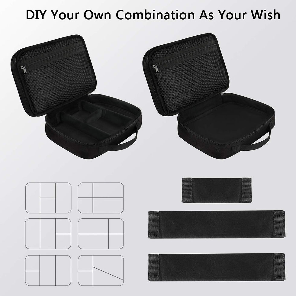 Thumbnail: MATEIN Electronics Organizer Travel Case, Water Resistant Cable Organizer Bag f
