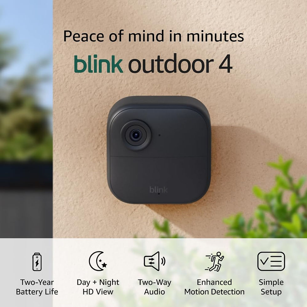 Thumbnail: Blink Outdoor 4 – Wireless smart security camera, two-year battery life, 1080