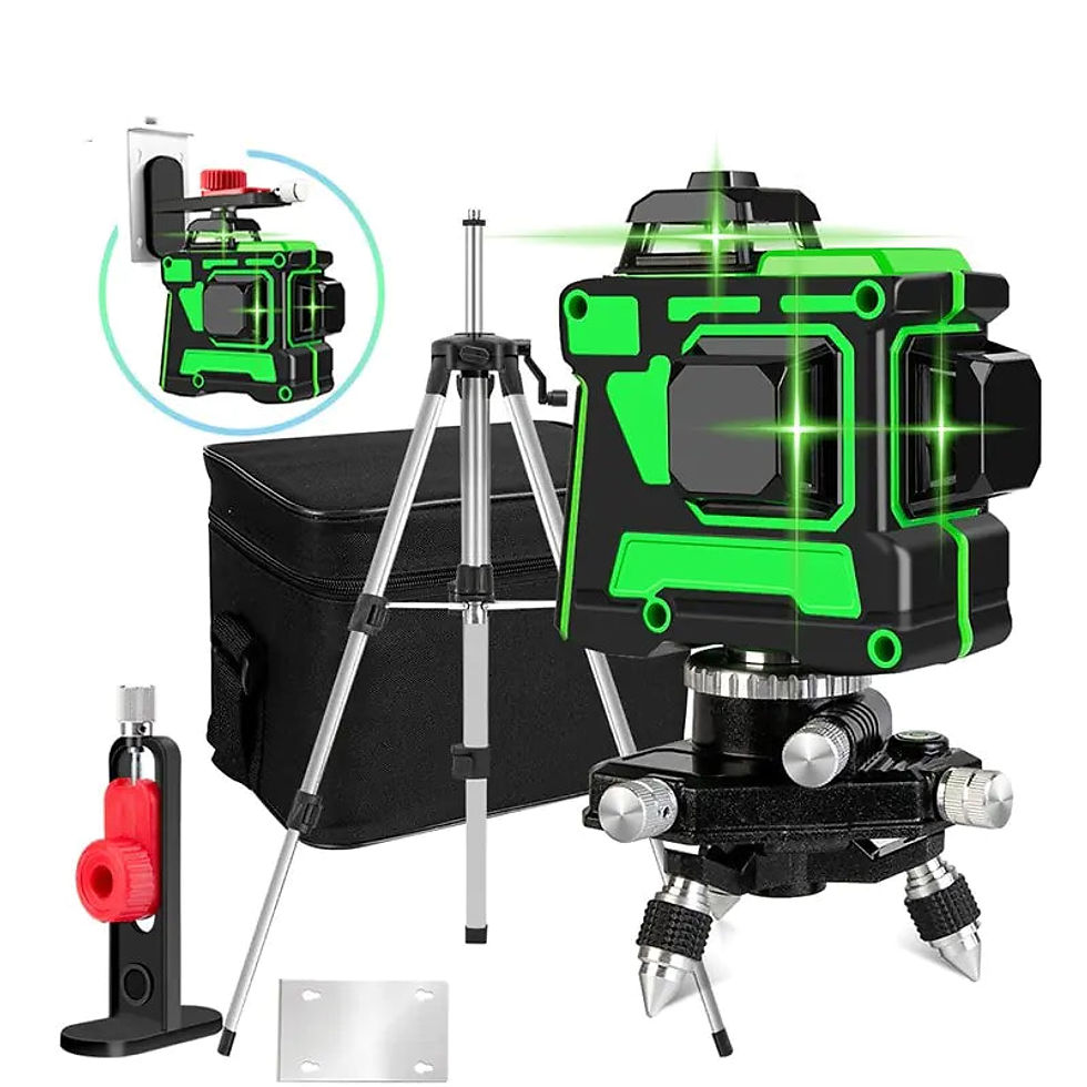 Thumbnail: Green Laser Line With Tripod Battery
