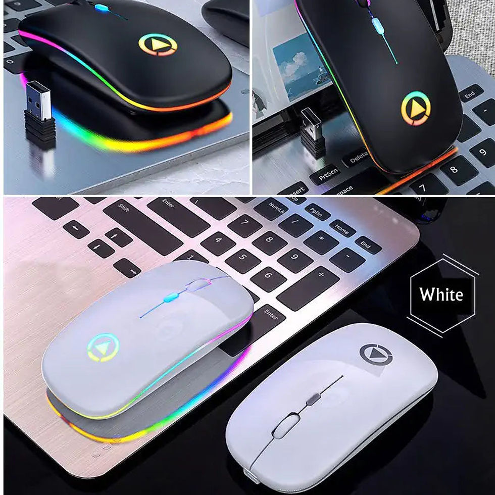 Thumbnail: Copy of 2.4GHz RGB Wireless USB Rechargeable Mouse