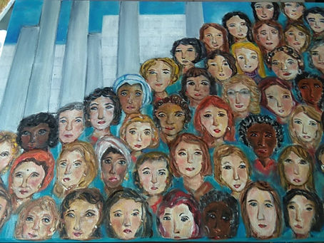 Artista plástica produz mais de 40 obras durante a quarentena 