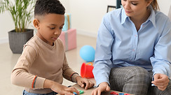 Child and Therapist