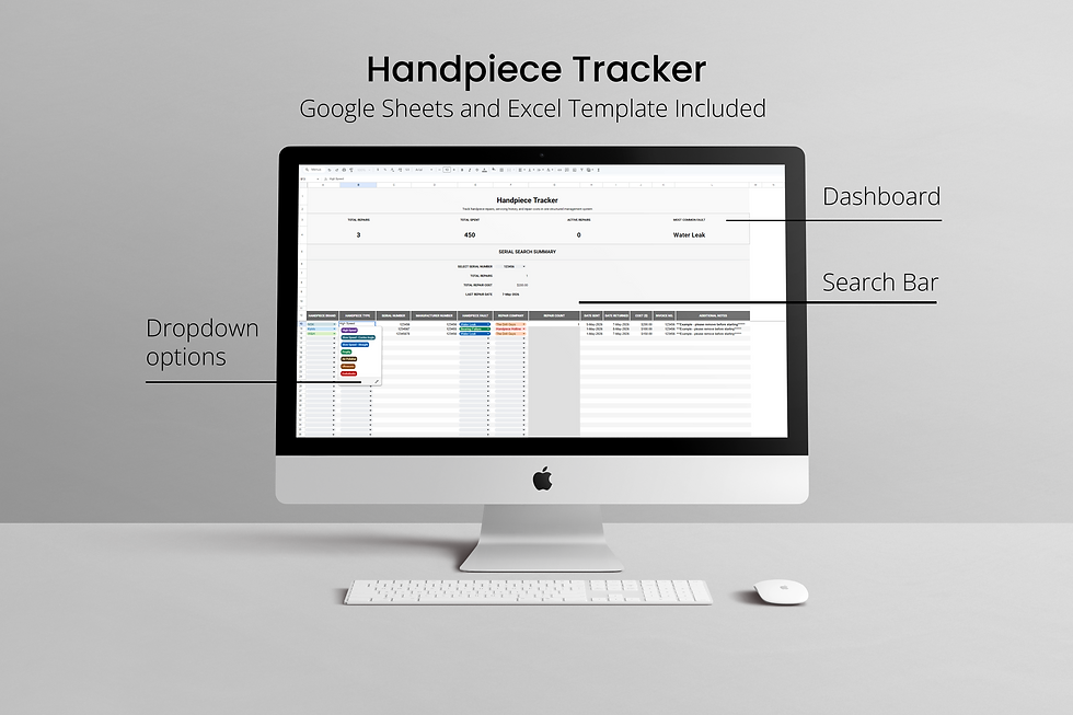 Thumbnail: Handpiece Repair Tracker
