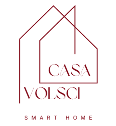 Logo of Casa Volsci without background. Comfortable vacation home with two double bedrooms, two bathrooms, finely renovated and equipped, ideal for a holiday or business stay in the central and lively San Lorenzo neighborhood in Rome.