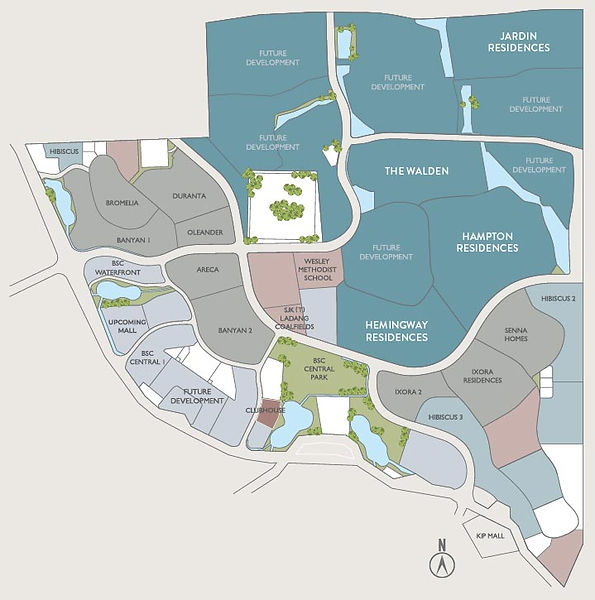 Bandar Seri Coalfields Master Plan