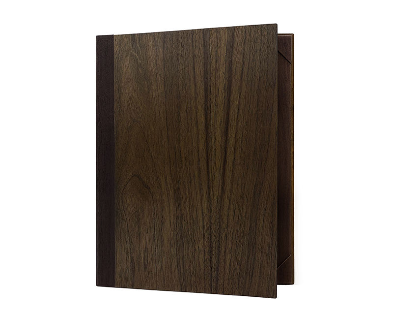 Thumbnail: 內相角木製餐牌(書本型) Fixed Interior Wooden Booklet