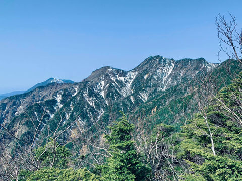 5月下旬けど、女峰山への残り雪がまだ多かった!