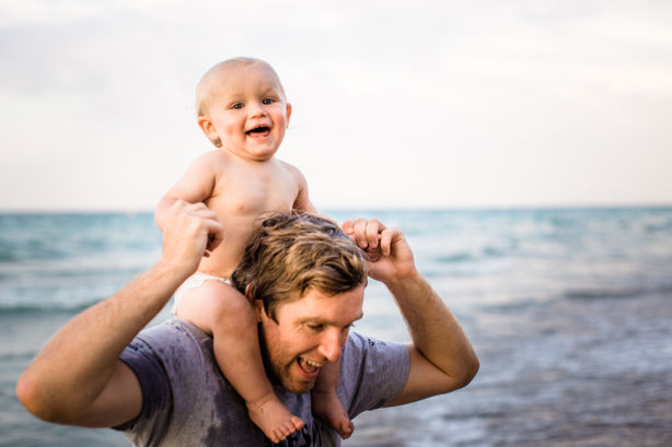 Fall Family Photographer Beach North Shore Chicago Photography Gillson Beach Wilmette Evanston Winnetka Holiday photoshoot