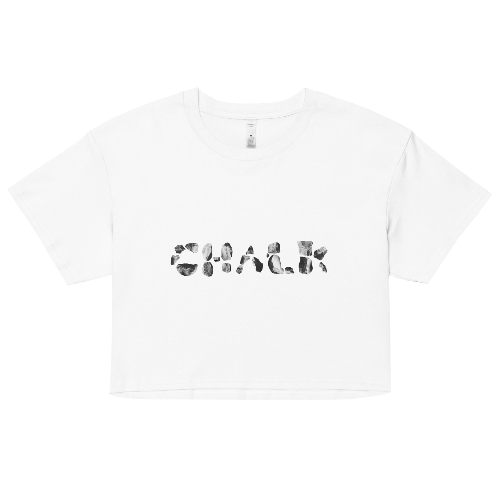 Shorter than you'd expect CHALK logo tee