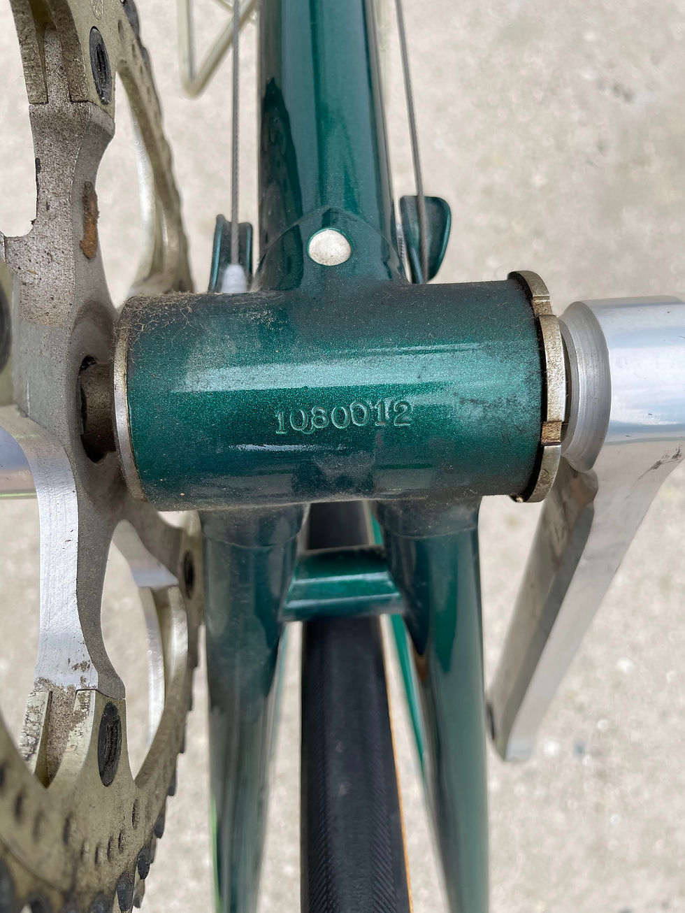 Thumbnail: Jeffrey Bock custom steel lugged vintage bicycle