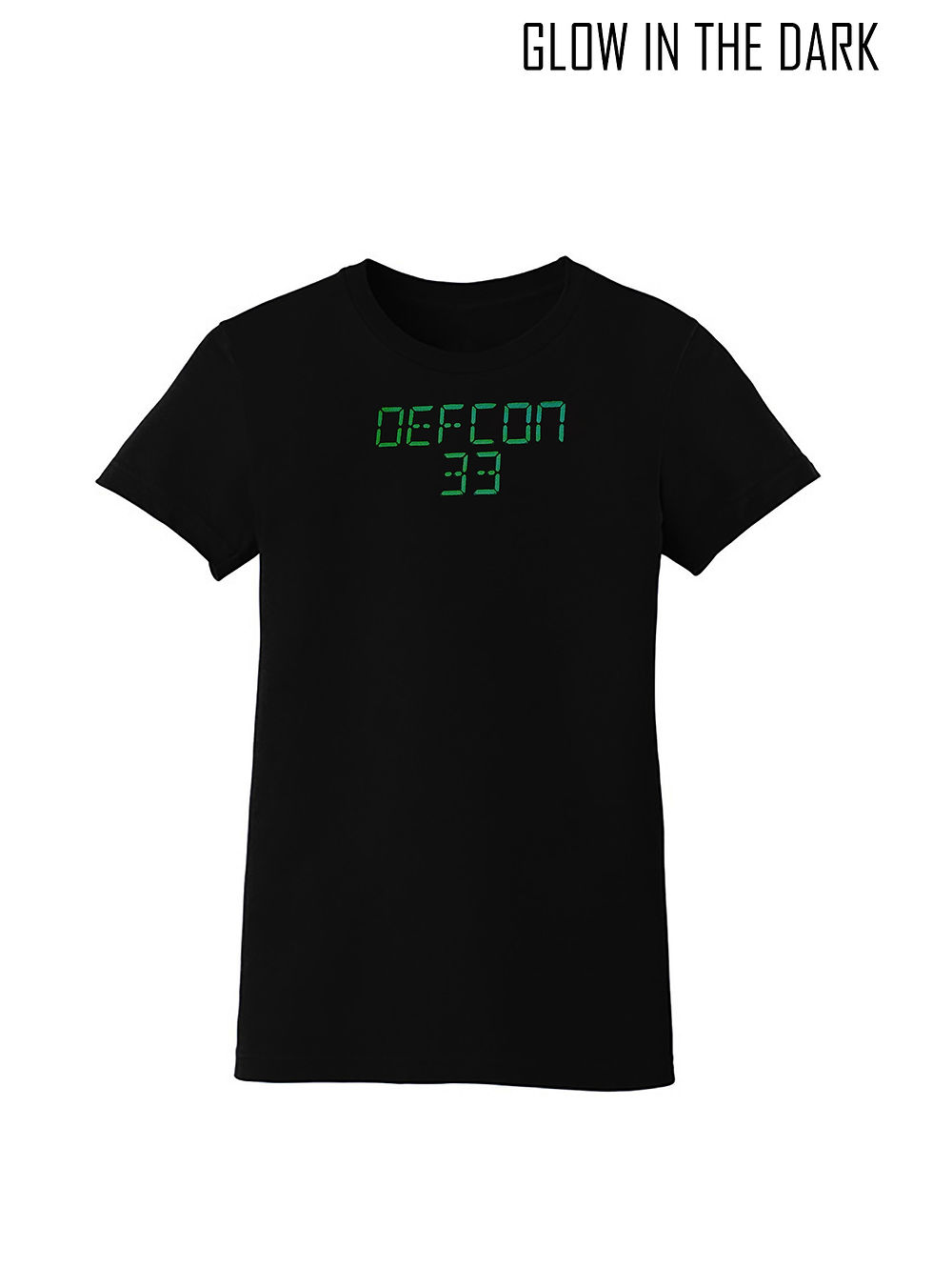 Thumbnail: DEF CON 33 LED LADIES T-SHIRT