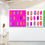 Thumbnail: Fuchia abstract art print