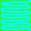 Thumbnail: NEON GREEN AND BLUE ABSTRACT ART " WIGGLE ROOM" LIMITED EDITION. POWERFUL FUN SQUARE GICLEE