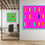 Thumbnail: Fuchsia abstract art-chic and bold.