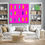 Thumbnail: Fuchia abstract art-mOD pOD 4