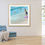 Thumbnail: art print with border, SLICE OF BEACH LIFE, vacation memories.