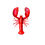 Thumbnail: LOBSTER, many colors and sizes coastal  art prints