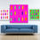 Thumbnail: Fuchsia abstract art, part of series MOD POD.