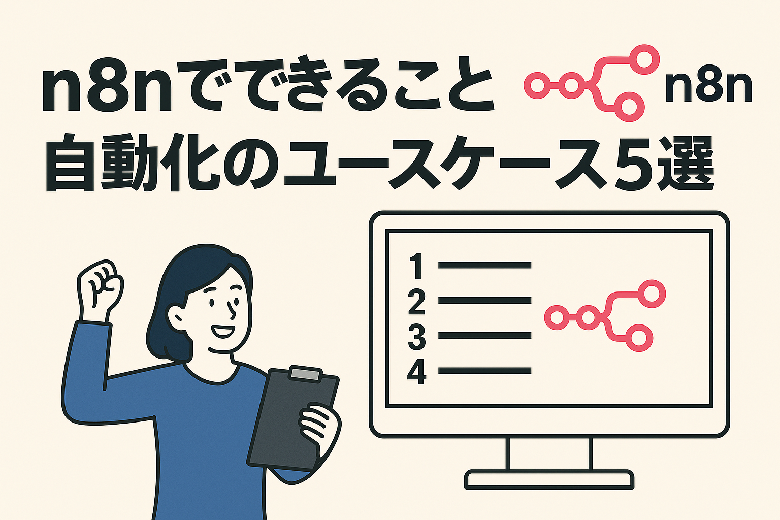n8nでできること|自動化のユースケース5選