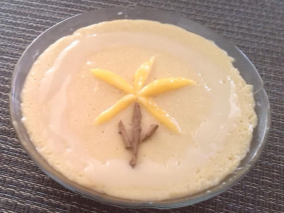 Mousse de mango