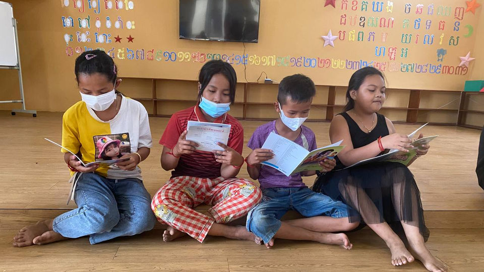 Pagoda Library, Cambodia