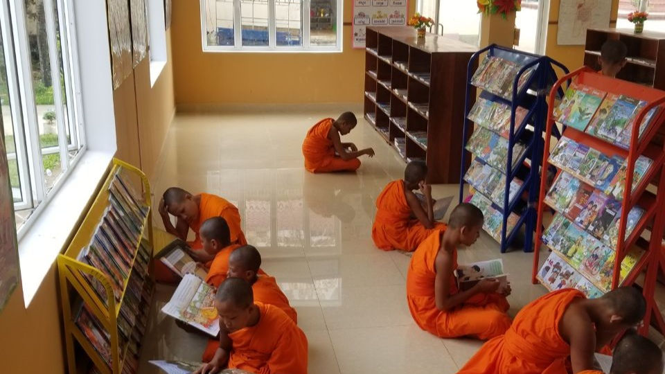 Pagoda Library, Cambodia