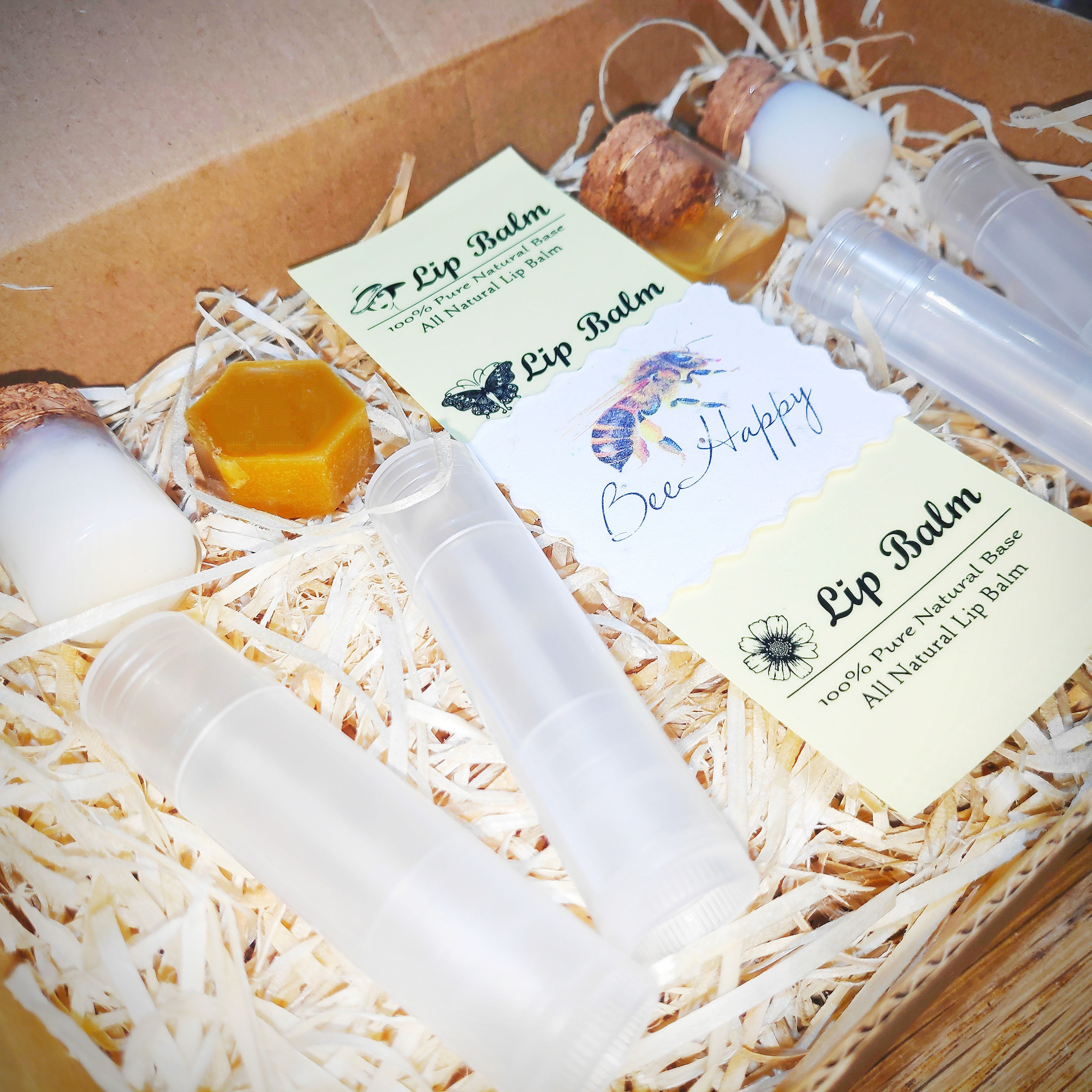 Humble Bee Lip Balm Kit - Gift Set - Make Your Own