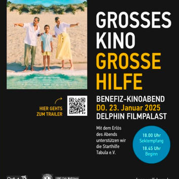 🎬✨ Benefiz-Kinoabend zugunsten der Starthilfe und Tabula e. V.