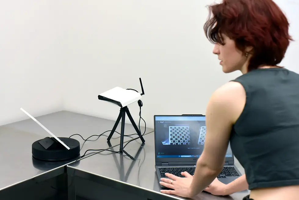 大学での3Dスキャン